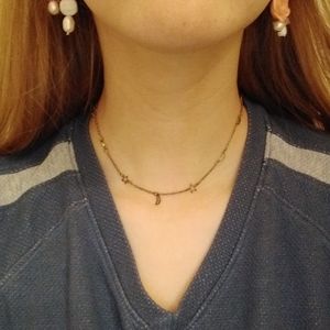 Pacsun stars and moons necklace